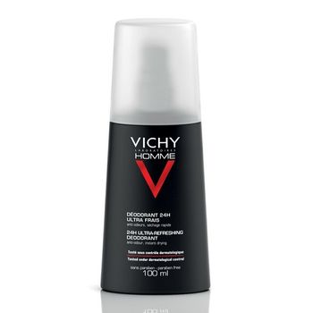 Vichy Homme Deodorante Spray 100 ml antiodore h24