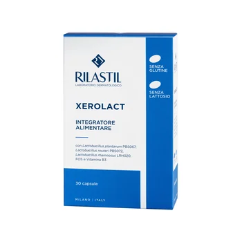 Rilastil Xerolact 30 Capsule Pelle Atopica e Sensibile