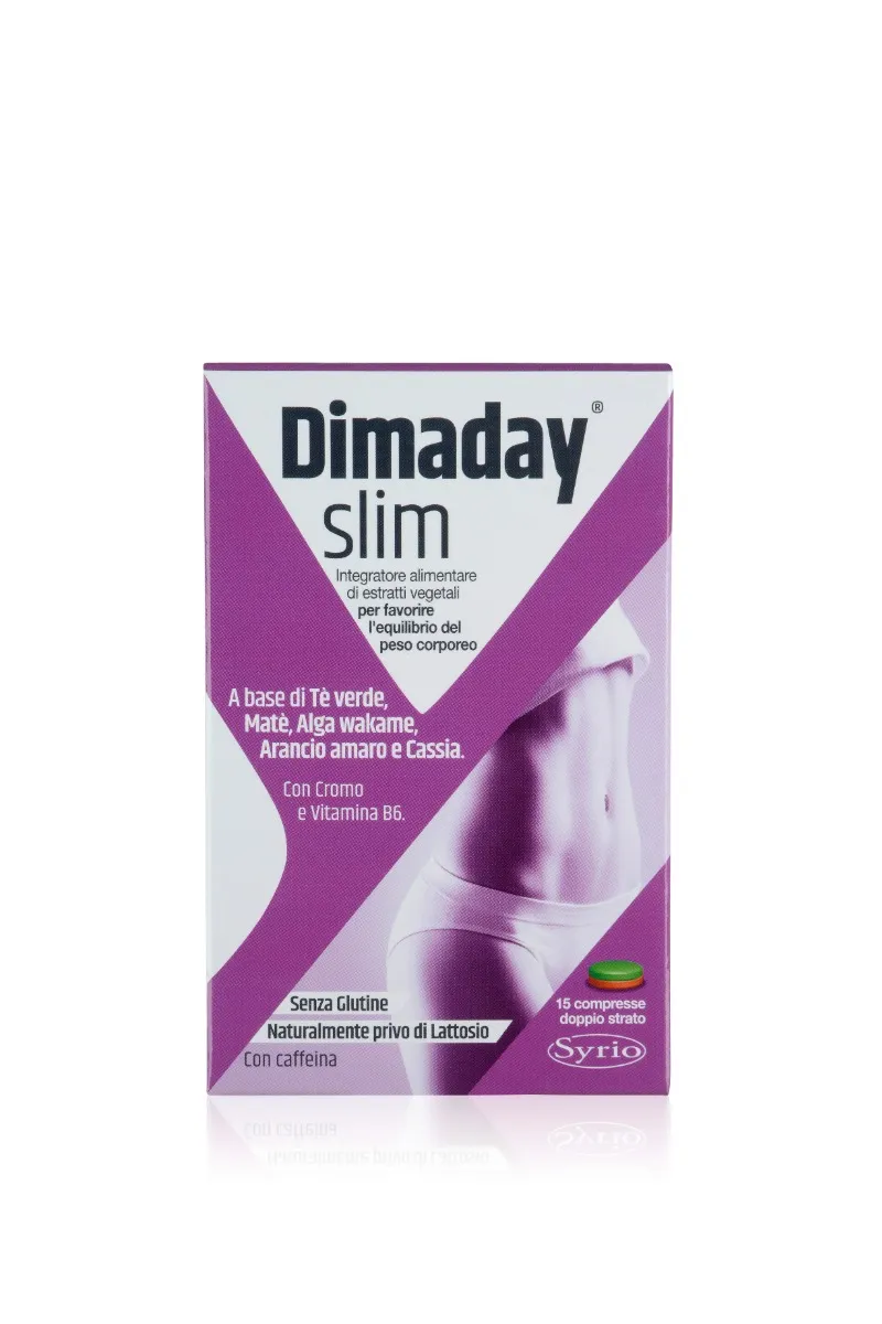 Dimaday Slim 15 Compresse Equilibrio Peso Corporeo