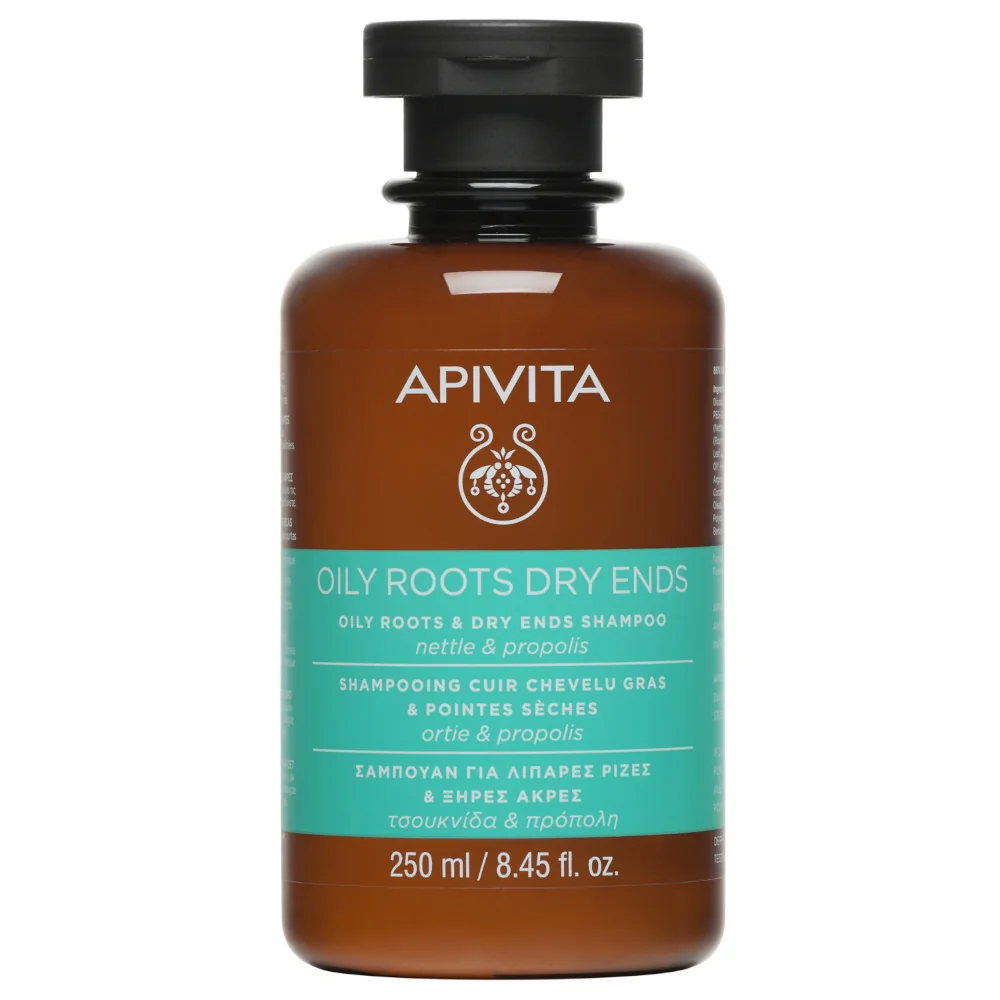 Apivita Oily Roots Dry Ends Shampoo 250 ml Shampoo Cute Grassa e Punte Secche