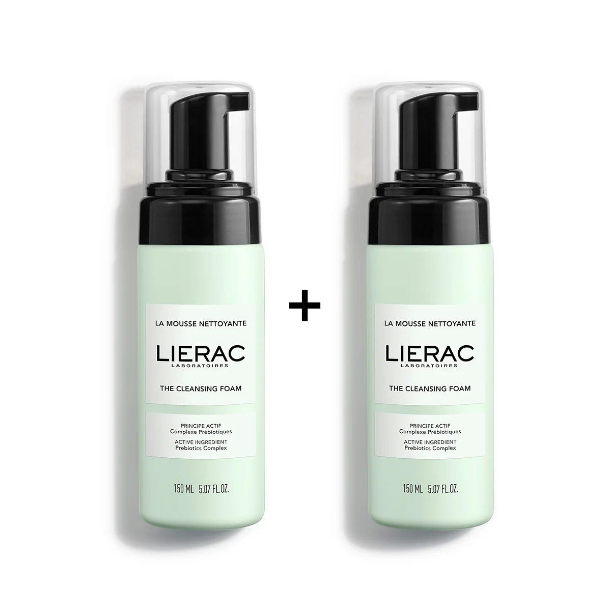 Lierac Duo Mousse Detergente Purificante Viso 150ml Per Tutti i Tipi di Pelle