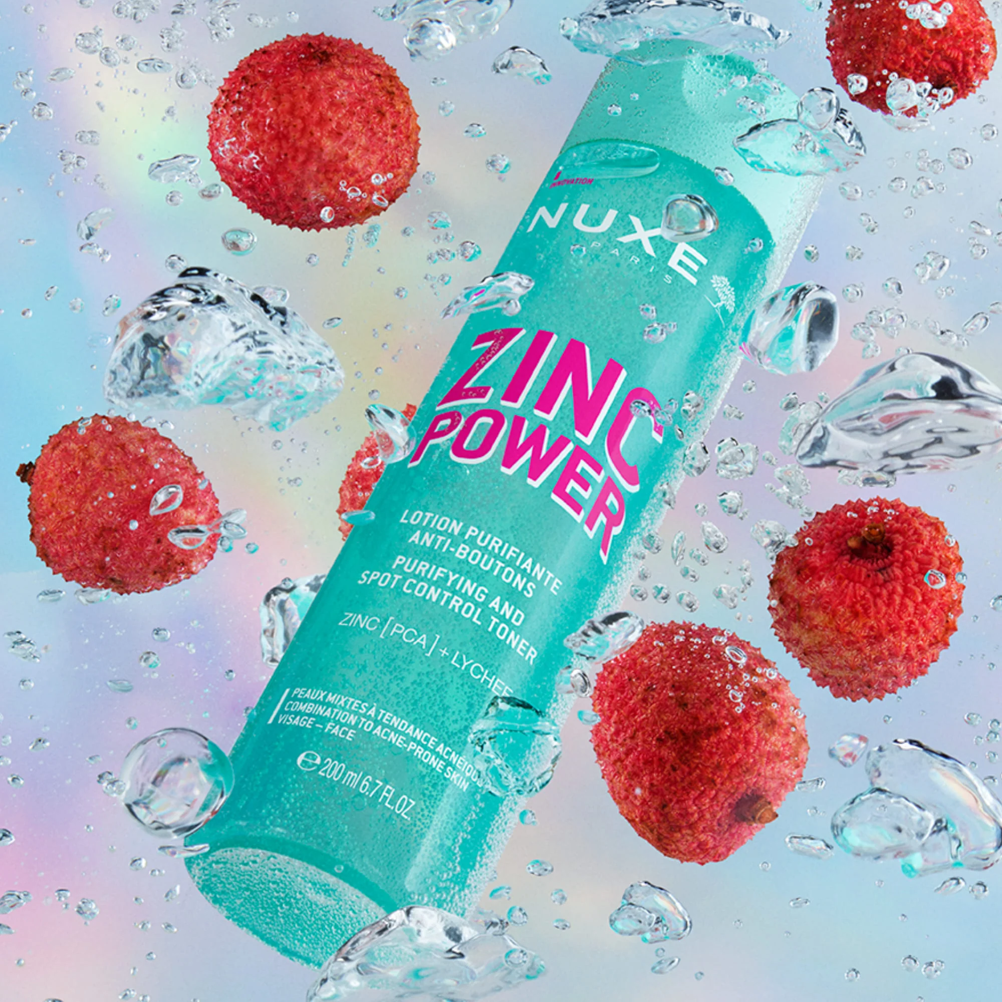 Nuxe Zinc Power Lozione Purificante 200 ml Anti imperfezioni