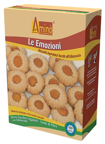 Aminù Le Emozioni Biscotti Aproteici All'albicocca 250 g