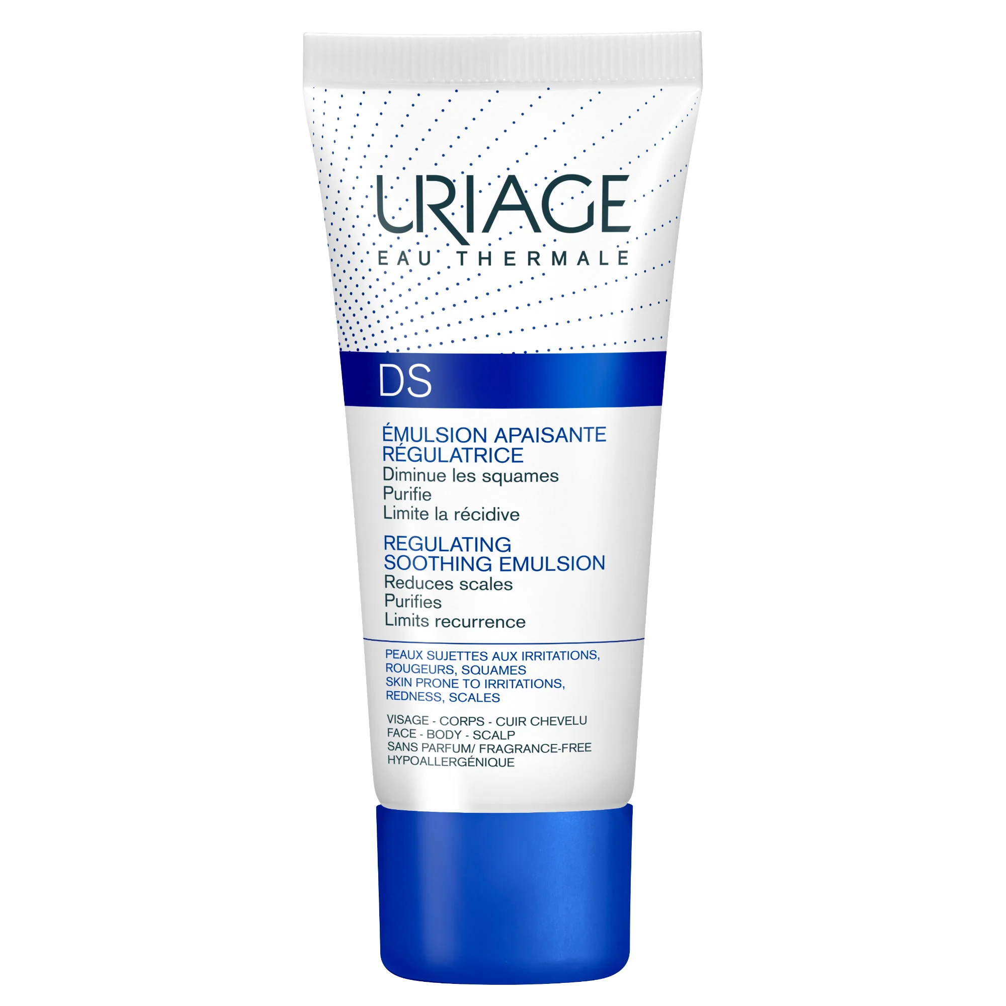 Uriage DS Emulsione Trattamento Regolatore Pelle Irritata 40 ml Idratazione Profonda