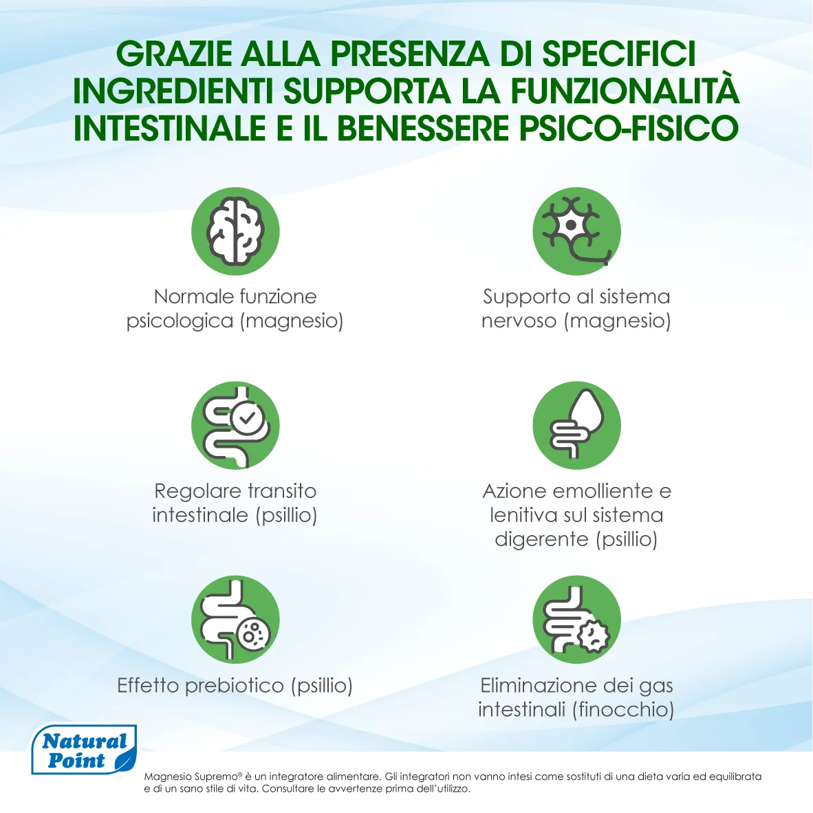 Magnesio Supremo Regolarità Intestinale 150 g Benessere Intestinale