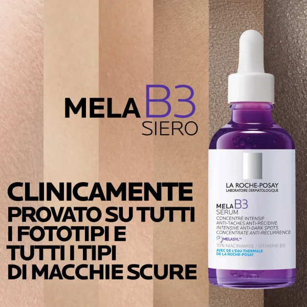 La Roche Posay Mela B3 Siero 50 Ml Siero Viso innovativo Antimacchie ad uso quotidiano