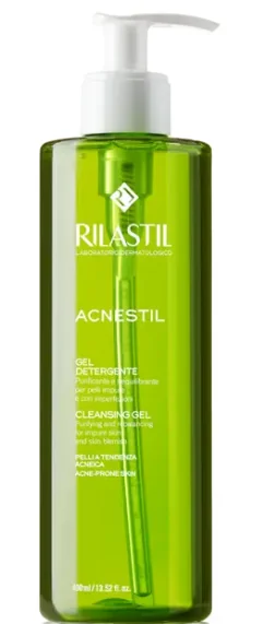 Rilastil Acnestil Gel Detergente 400 ml Per Pelle a tendenza Acneica