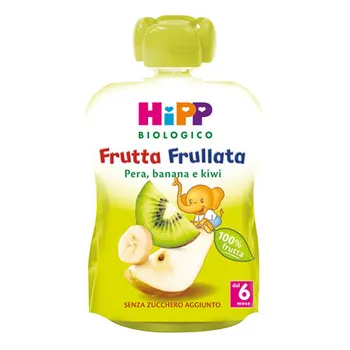 Hipp Bio Frutta Frullata Pera Banana Kiwi 90 g 