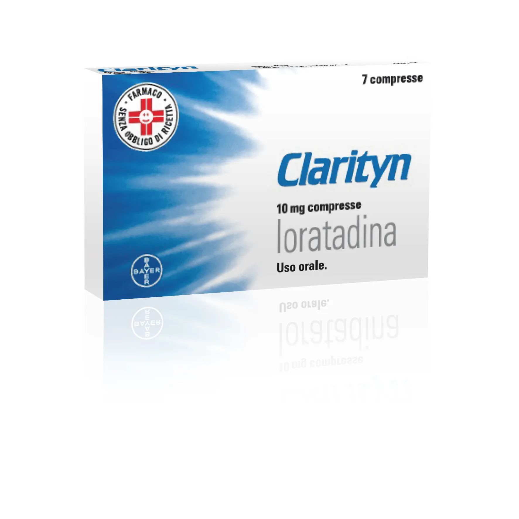 Clarityn 7 Compresse 10 mg Per il Trattamento di Rinite Allergica e Orticaria