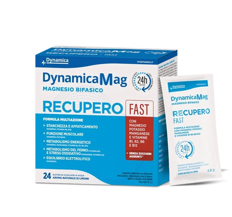 Dynamicamag Recupero Fast 24 Bustine Vitamine e Minerali