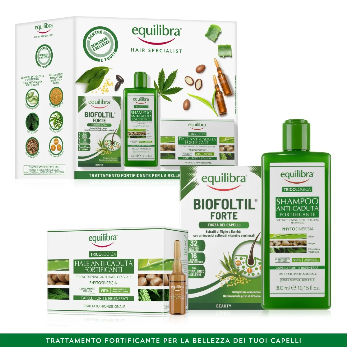 Equilibra Capelli Hair Specialist 3 Pezzi Cofanetto Capelli