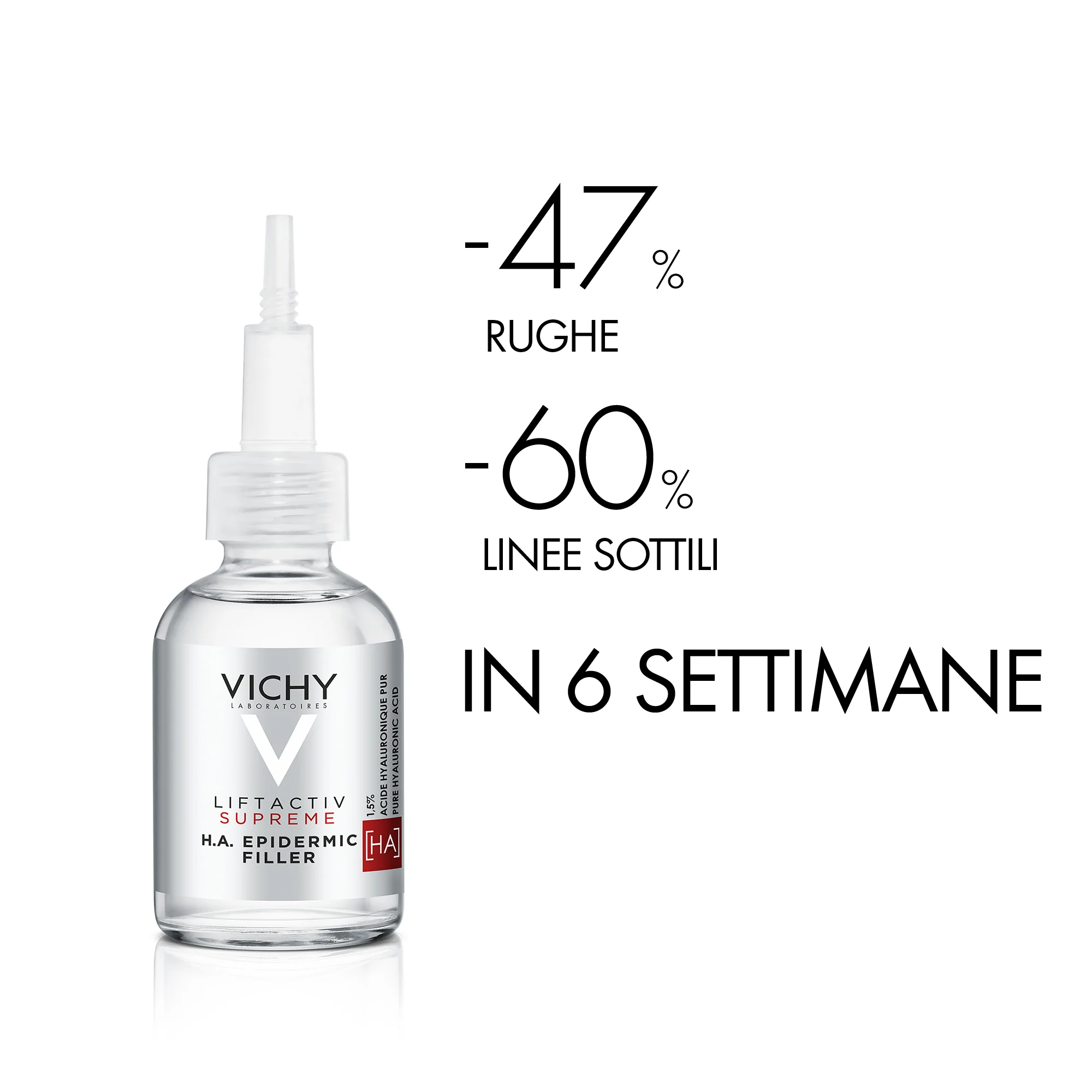 Vichy Liftactiv H.A. Siero Epidermic Filler 30 Ml Anti-età viso e occhi