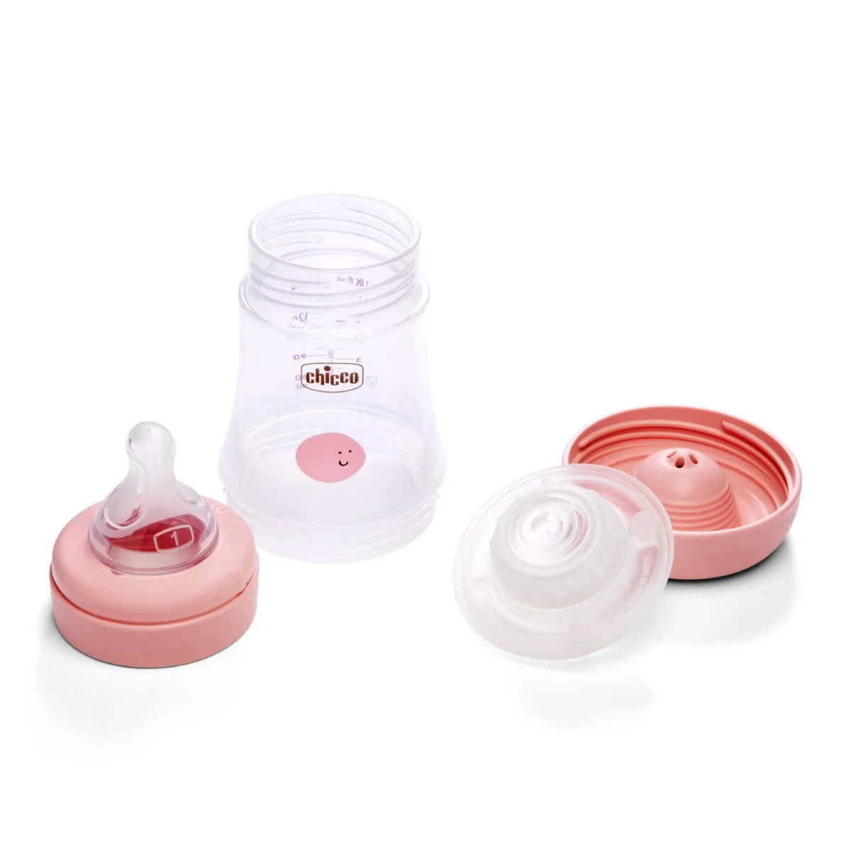 Chicco Biberon Perfect5 Rosa 150Ml Sil 1Foro