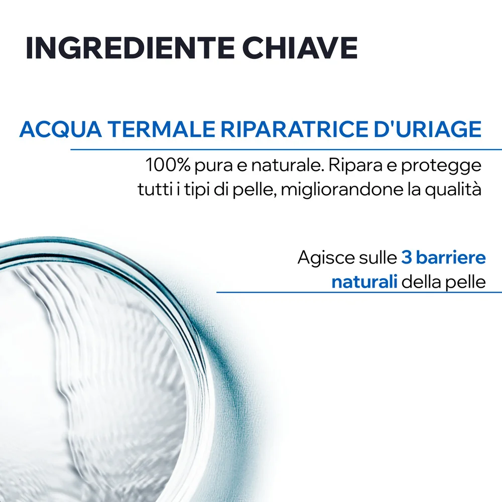 Uriage Eau Thermale Acqua Termale Spray Idratante Lenitivo Protettivo 50 ml Rinforza il Film Idrolipidico