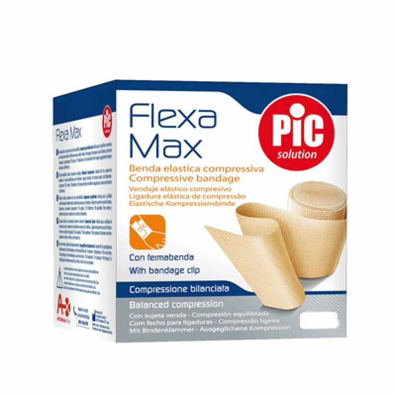 Pic Flexa Max Soft Benda Elastica Biadesiva 6 cm x 4 m 