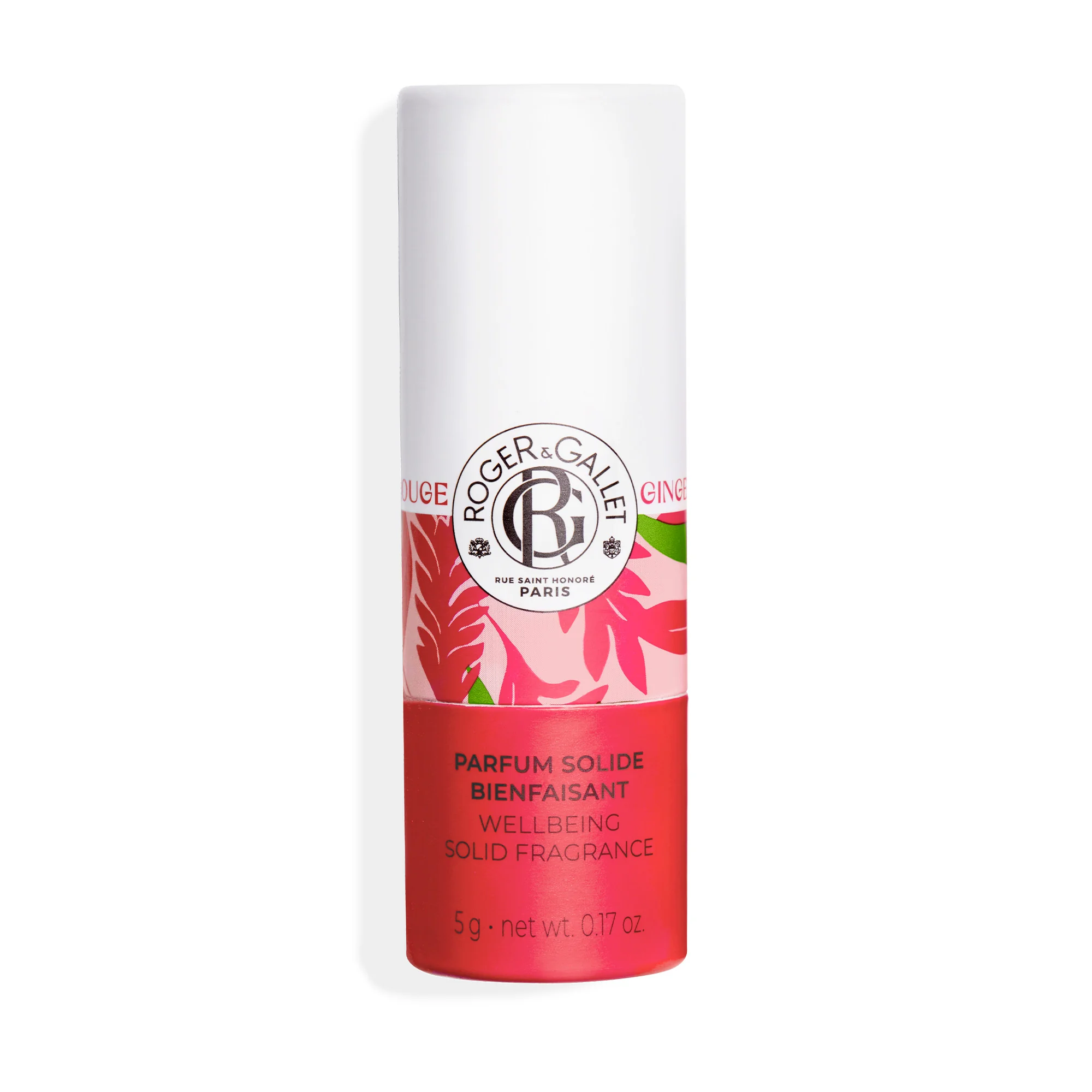 Roger&Gallet Profumo Solido Gingembre 5 grammi Bacche Rosa Zenzero Benzoino