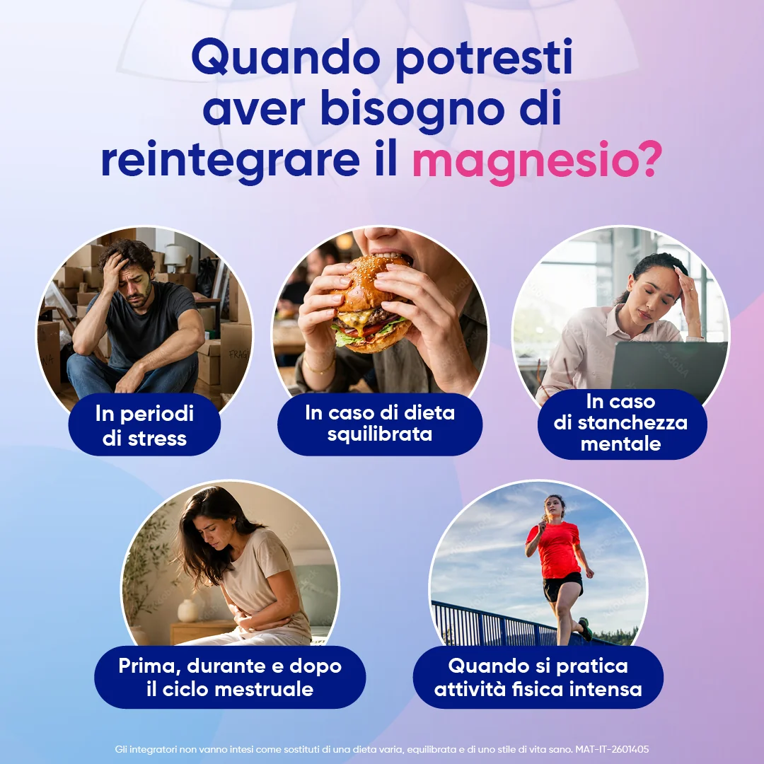 Mag Ricarica 24 Ore 24 Bustine da 4g Integratore per la stanchezza fisica e mentale