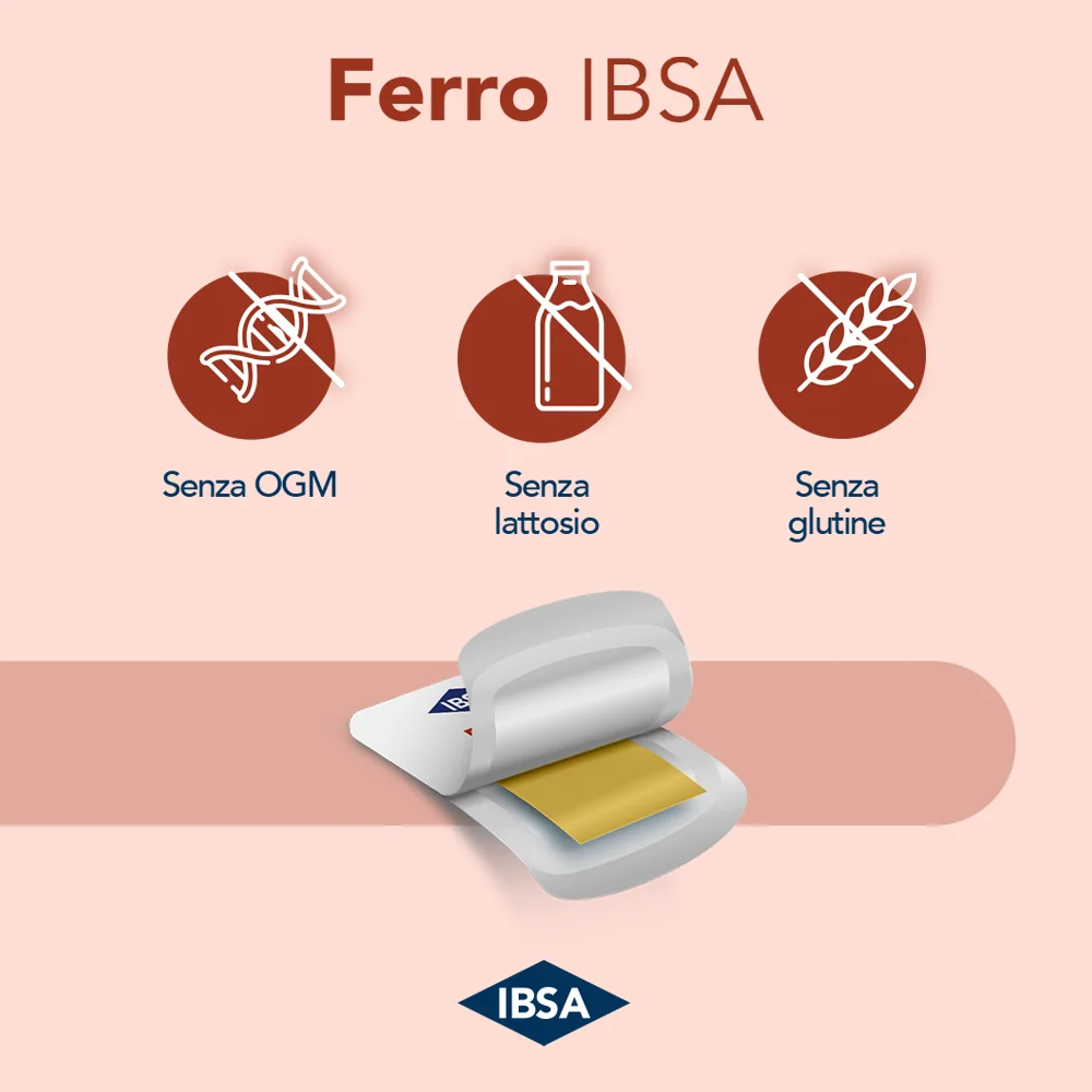 Ferro Ibsa 20 Film Orodispersibili Formazione dei Globuli Rossi