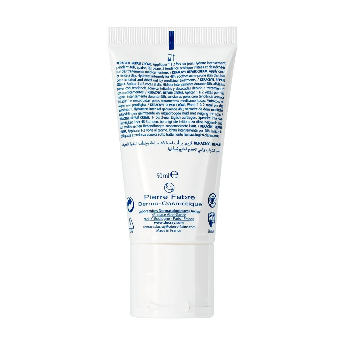 Ducray Keracnyl Repair Crema Antiacne 50 Ml