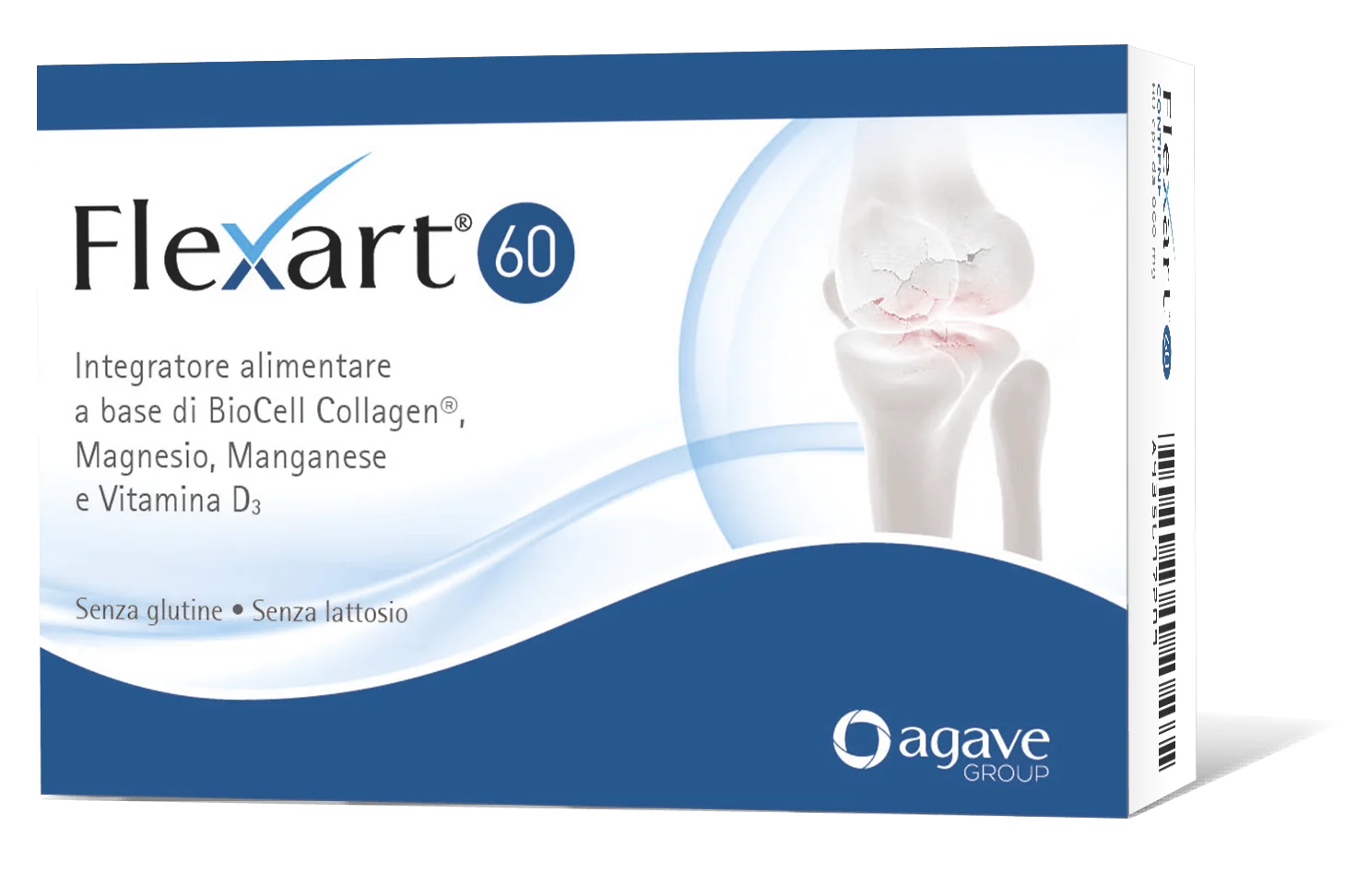 Flexart 60 Integratore per le Articolazioni 60 Compresse Integratore benessere osteoarticolare