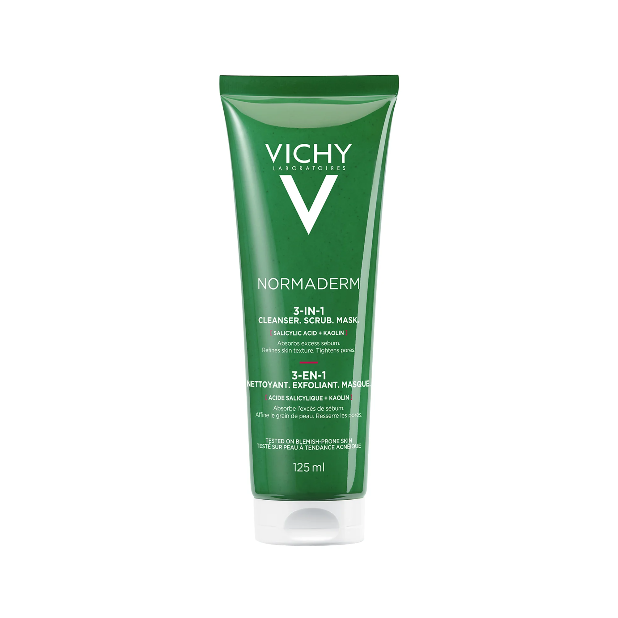 Vichy Normaderm 3in1, 125 Ml Purificante