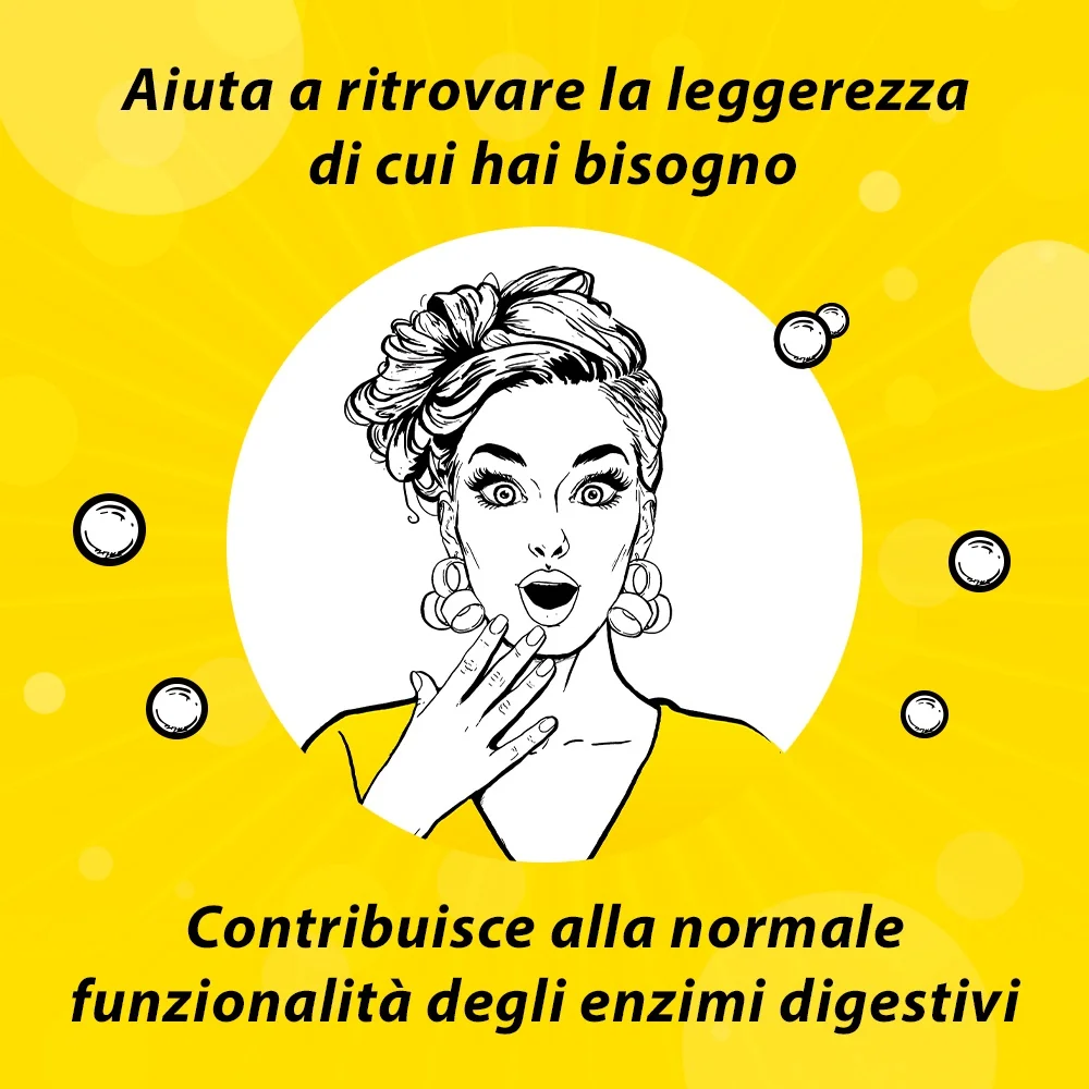 Citrosodina Effervescente con Calcio al Limone 20 Bustine Digestivo