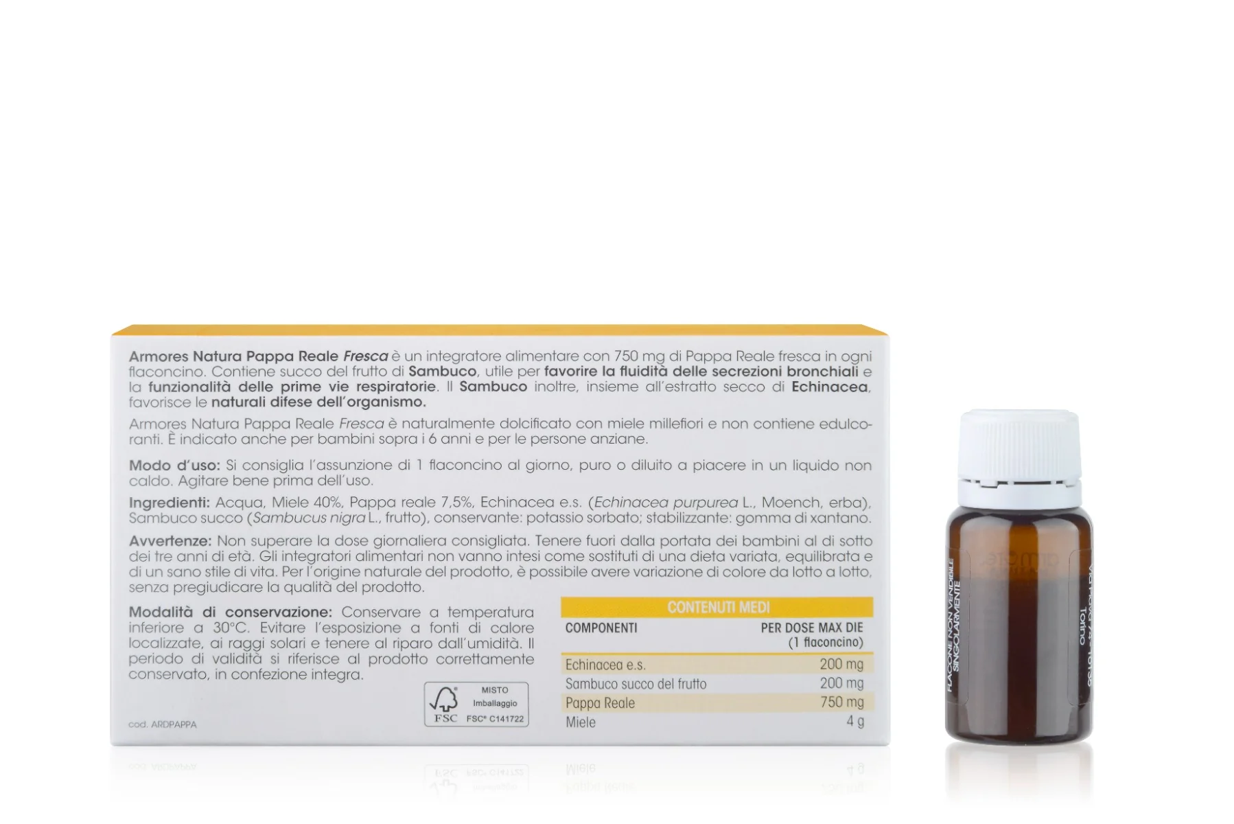 Armores Pappa Reale Fresca10 Flaconi