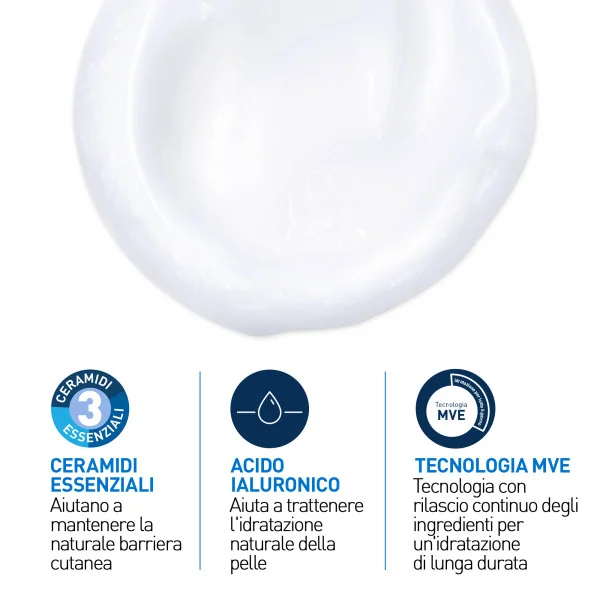 Cerave Refill Detergente Idratante 473 ml Ricarica Detergente Viso ad Uso Quotidiano