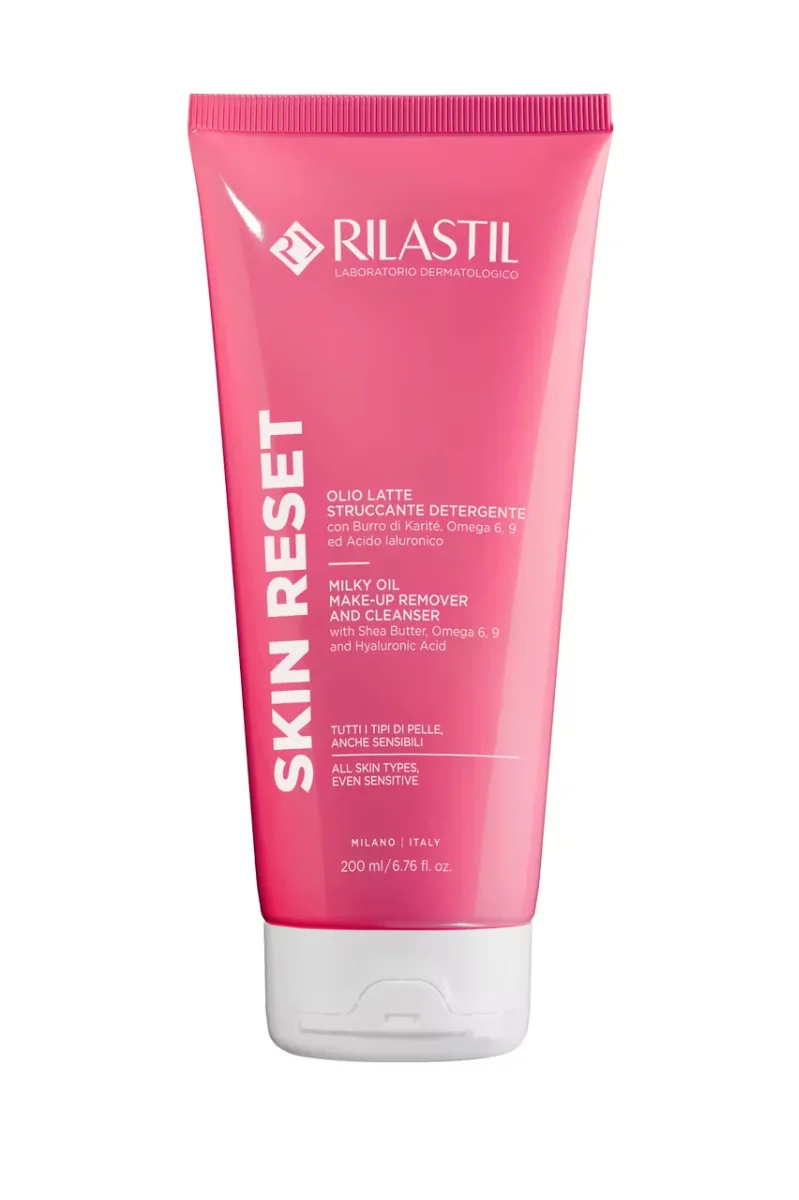 Rilastil Skin Reset Olio Latte Struccante Detergente 200 Ml