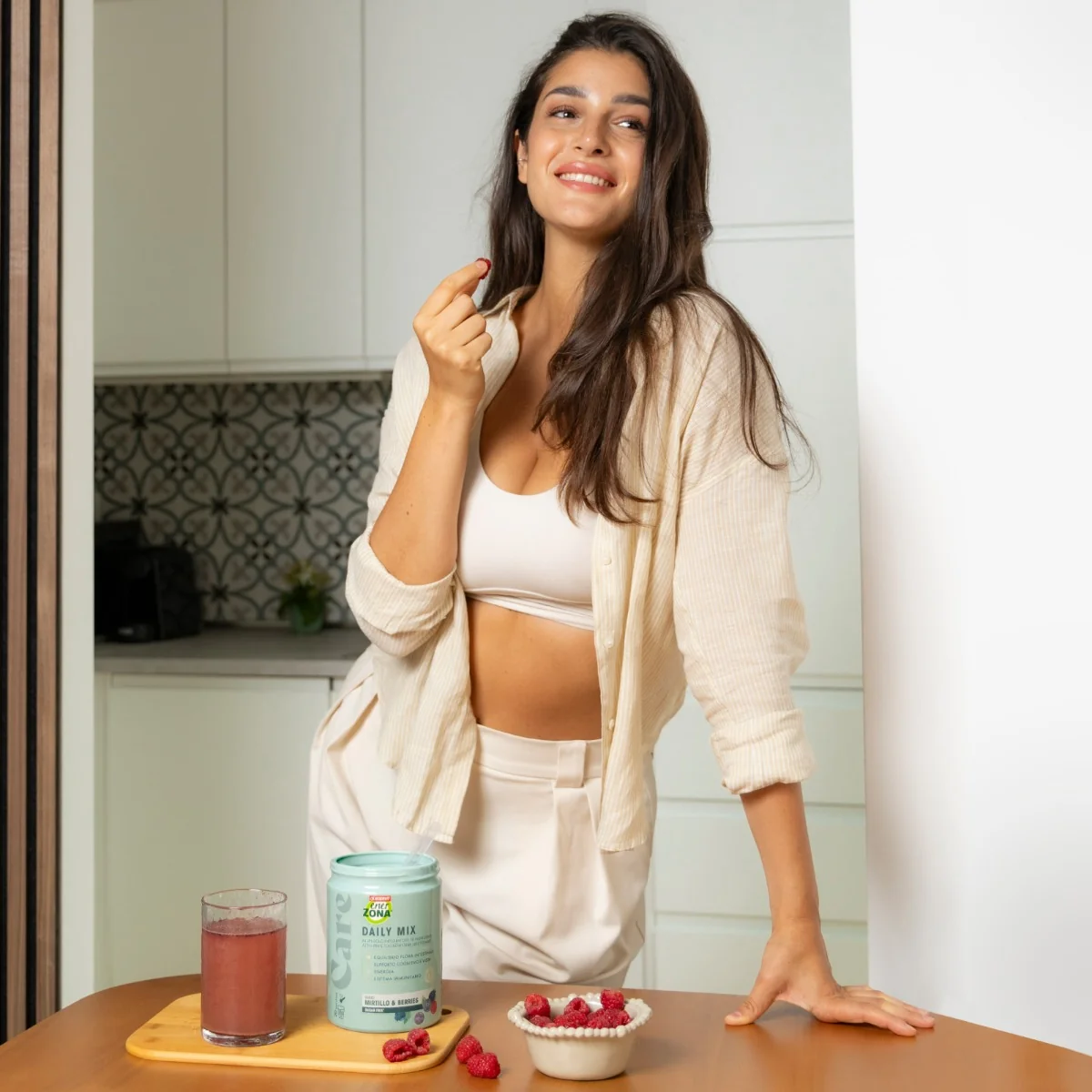 Enerzona Care Daily Mix Mirtillo e Berries 400 g Benessere Quotidiano