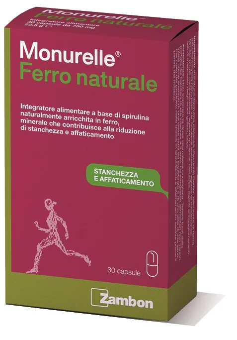 Monurelle Ferro Naturale 30 Capsule