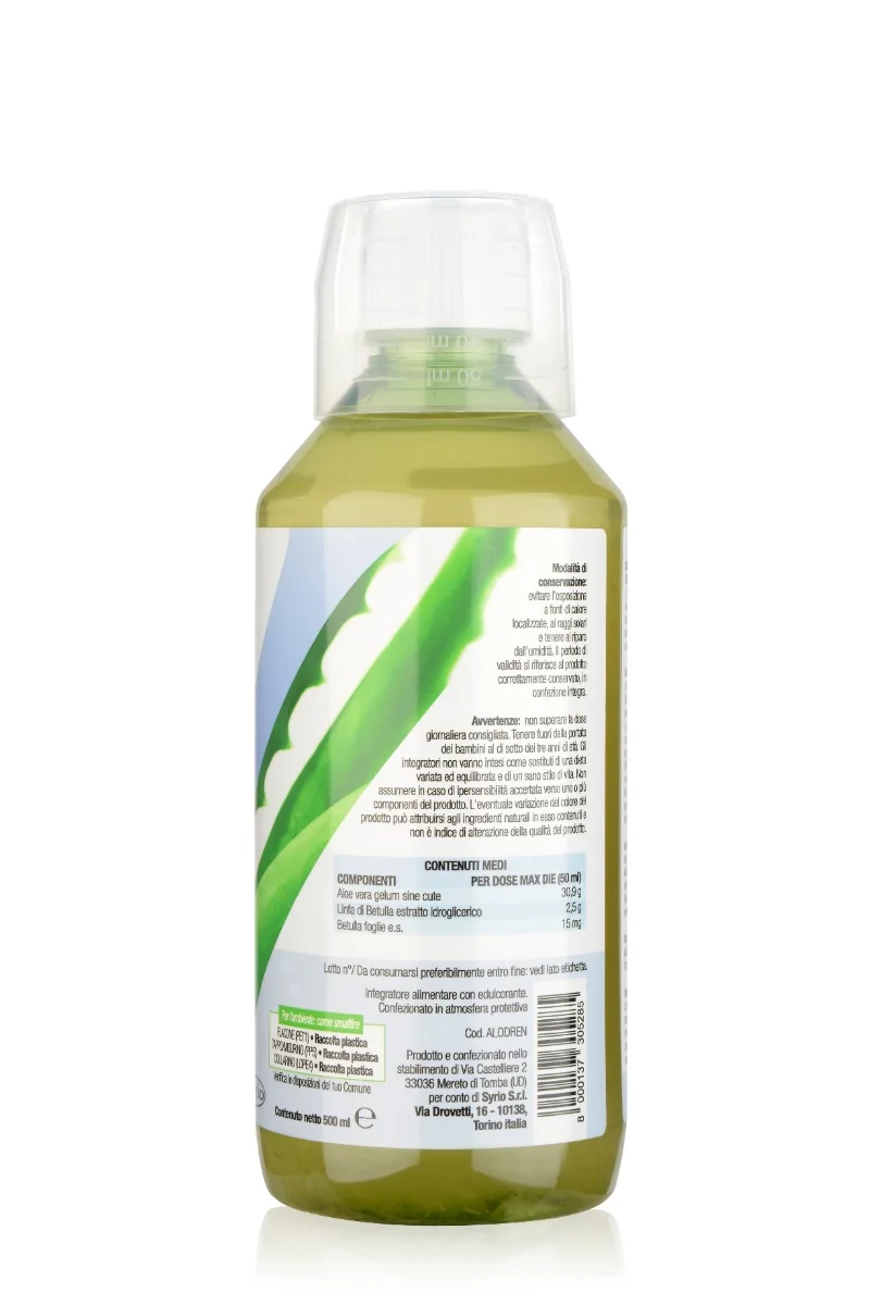 Aloe-Sy Special Drenaggio 500 Ml Senza Glutine