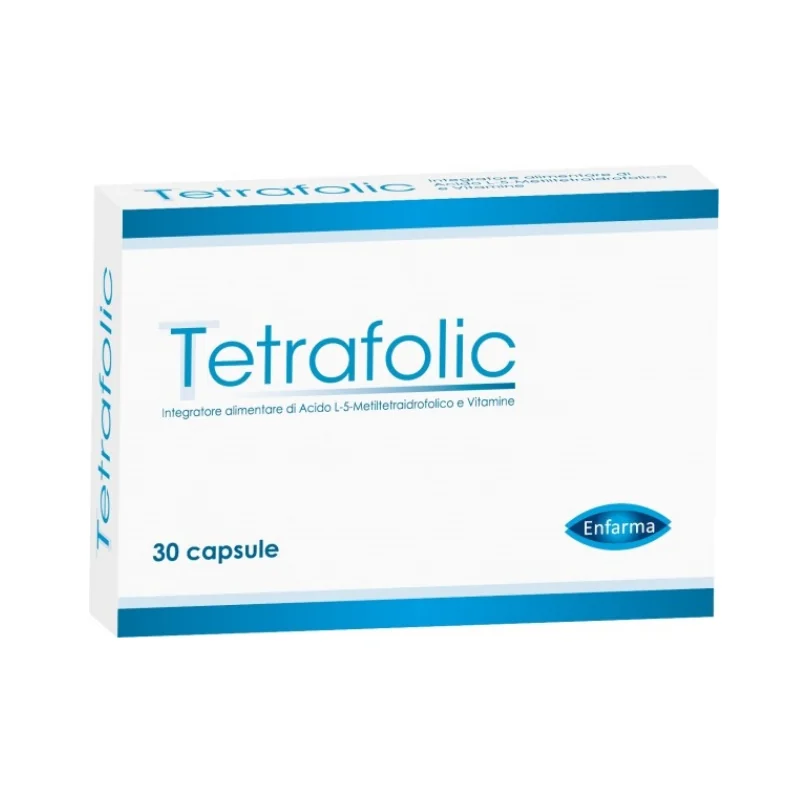 Tetrafolic 30 Capsule Senza Glutine