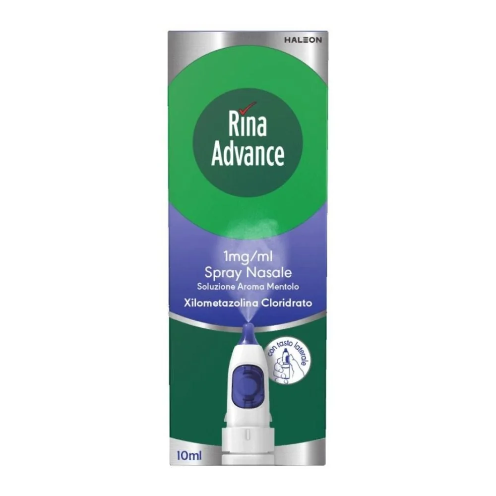 Rinaadvance Spray Nasale 10 Ml 1 Mg/Ml Decongestionante