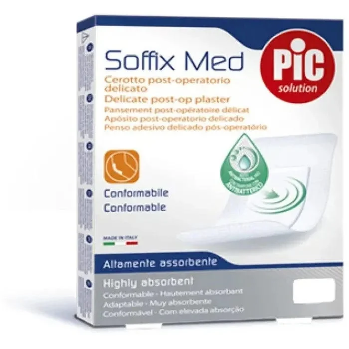 Pic Soffix Med Cerotto Post Operatorio Ultra Delicato 10x25 cm