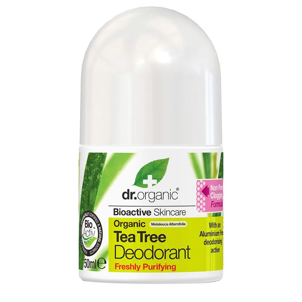 Dr. Organic Tea Tree Deodorante Roll-on 50 ml