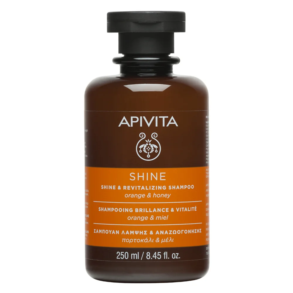 Apivita Shampoo Shine&Revitalizing 250 ml Illuminante Rivitalizzante