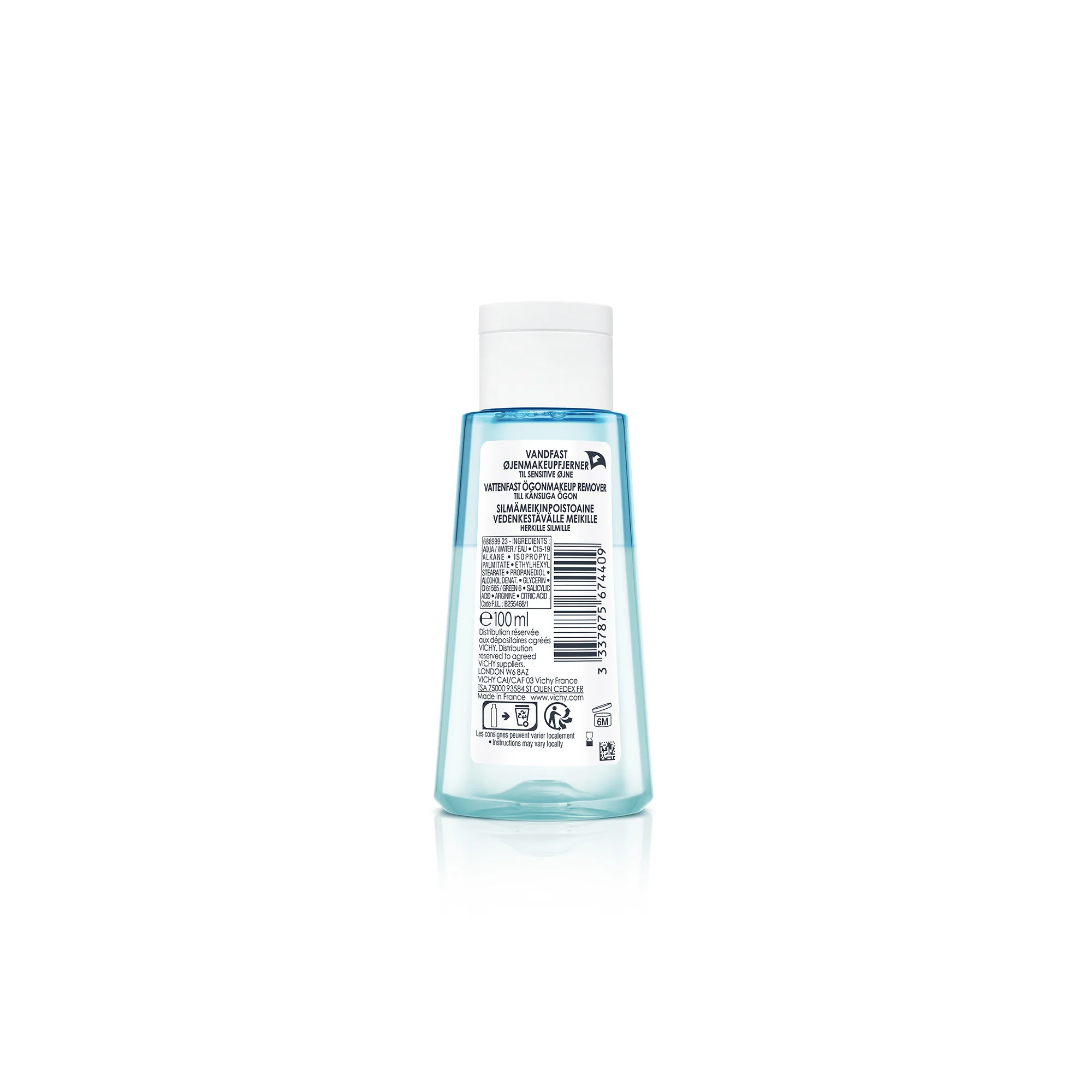 Vichy Pureté Thermale Struccante Occhi 100 Ml Waterproof