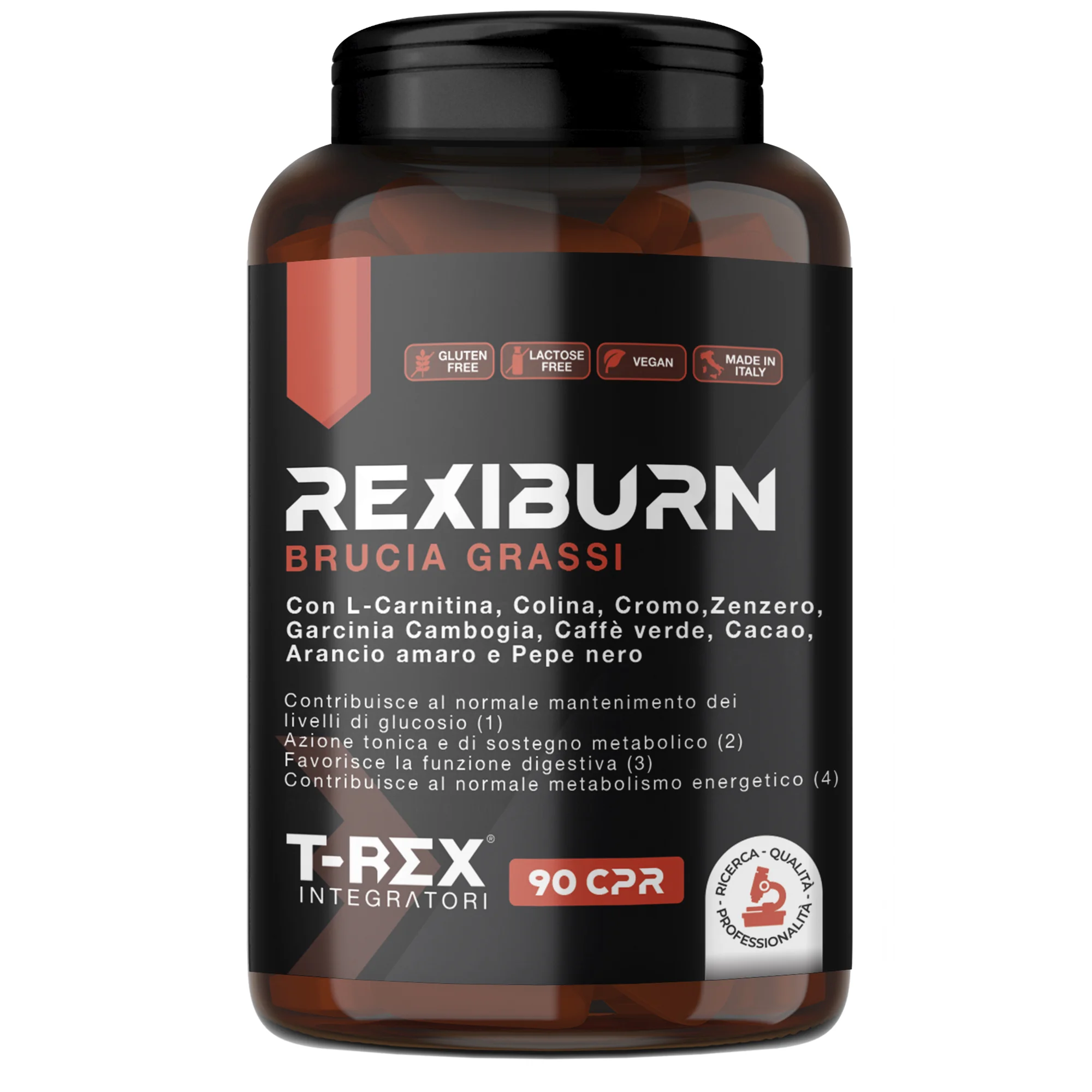T-Rex Rexiburn Brucia Gra90Cpr Con Vitamina C