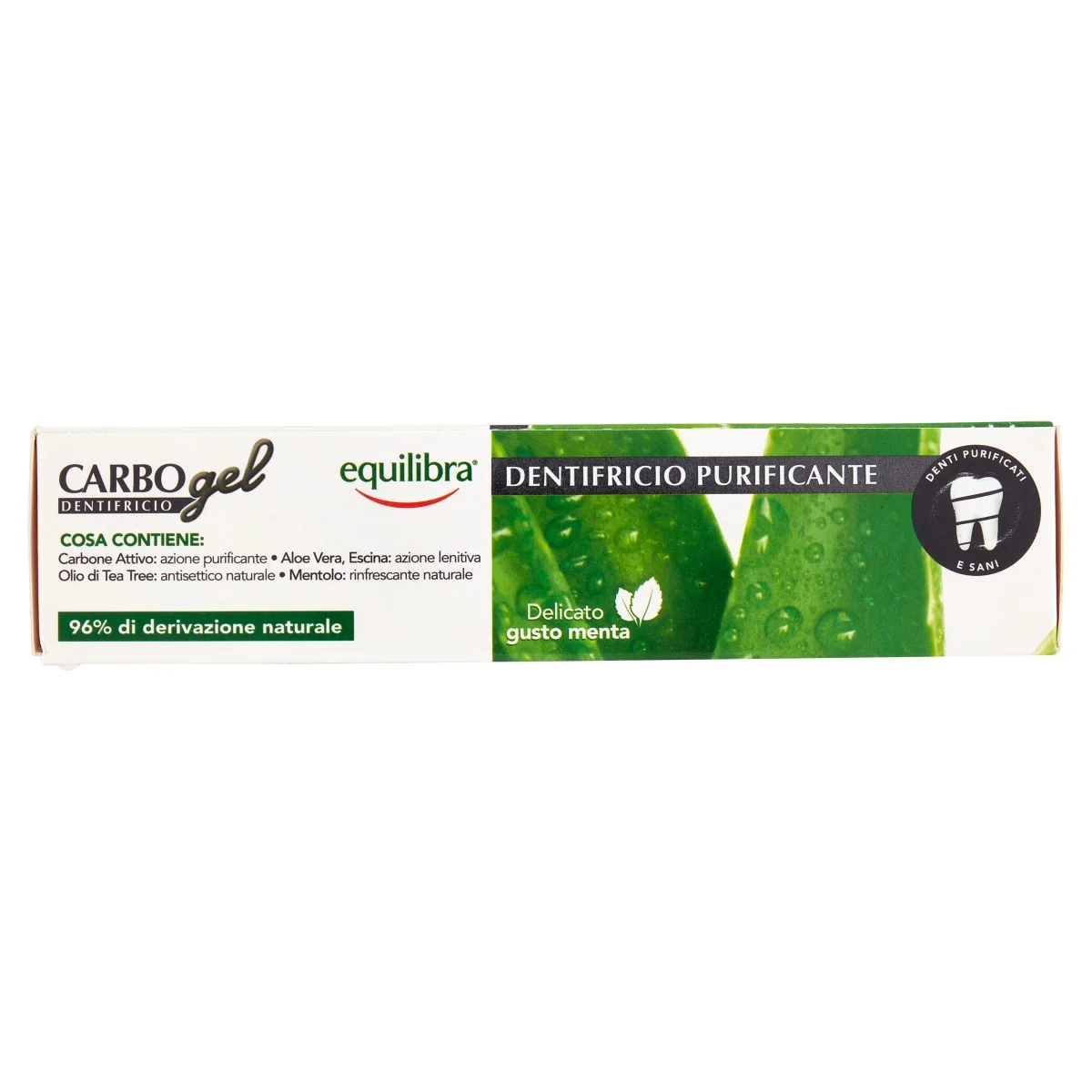 Equilibra Carbo Gel Dentifricio 75 ml Purificante
