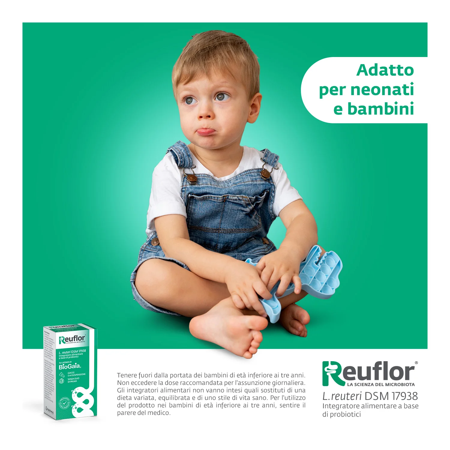 Reuflor Gocce 5 ml Fermenti Lattici