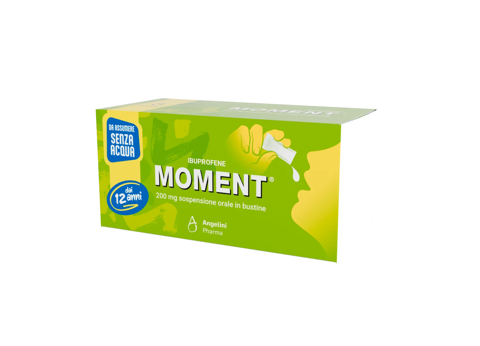 Moment Liquido 200 mg 8 Bustine Da Assumere Senz'Acqua