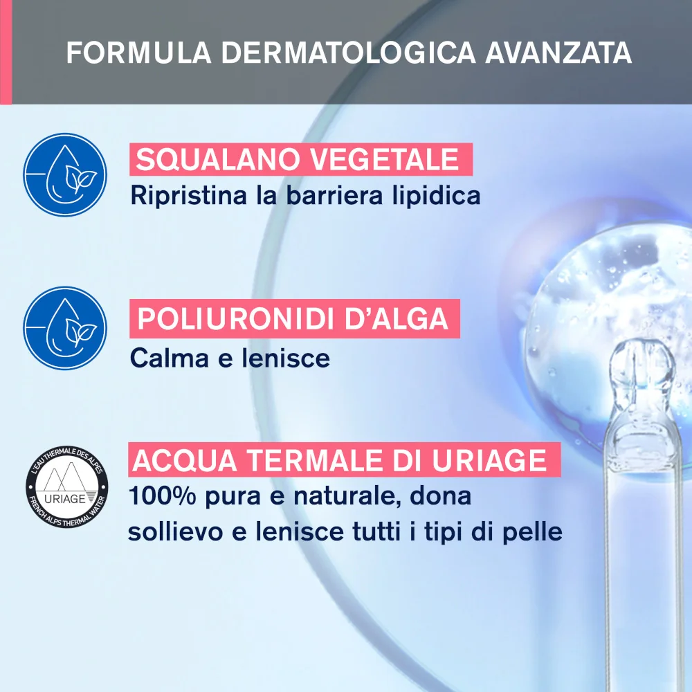 Uriage Tolederm Control Gel Demaquillant 150 ml Struccante