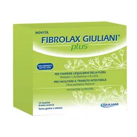 Fibrolax Giuliani Plus Integratore Transito Intestinale e Ripristino Flora Batterica 14 Bustine
