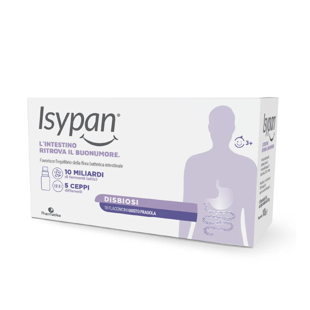 Isypan Disbiosi 10 Flaconcini 10 Ml Fermenti Lattici