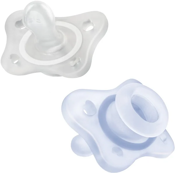 Chicco Gommotto Mini Azzurro 0-2M 2 Pezzi