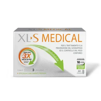 XL-S Medical Liposinol 60 Capsule - Riduce l'Appetito e gli Attacchi di Fame 