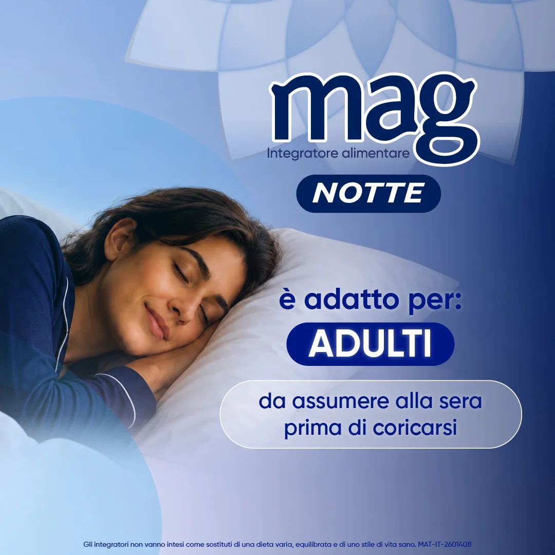 Mag Notte 24 Bustine Orosolubili Integratore per il Sonno