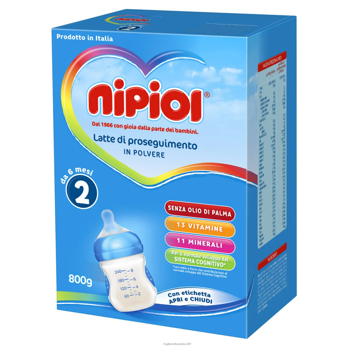 Nipiol Latte Stage 2 Polvere 800 g