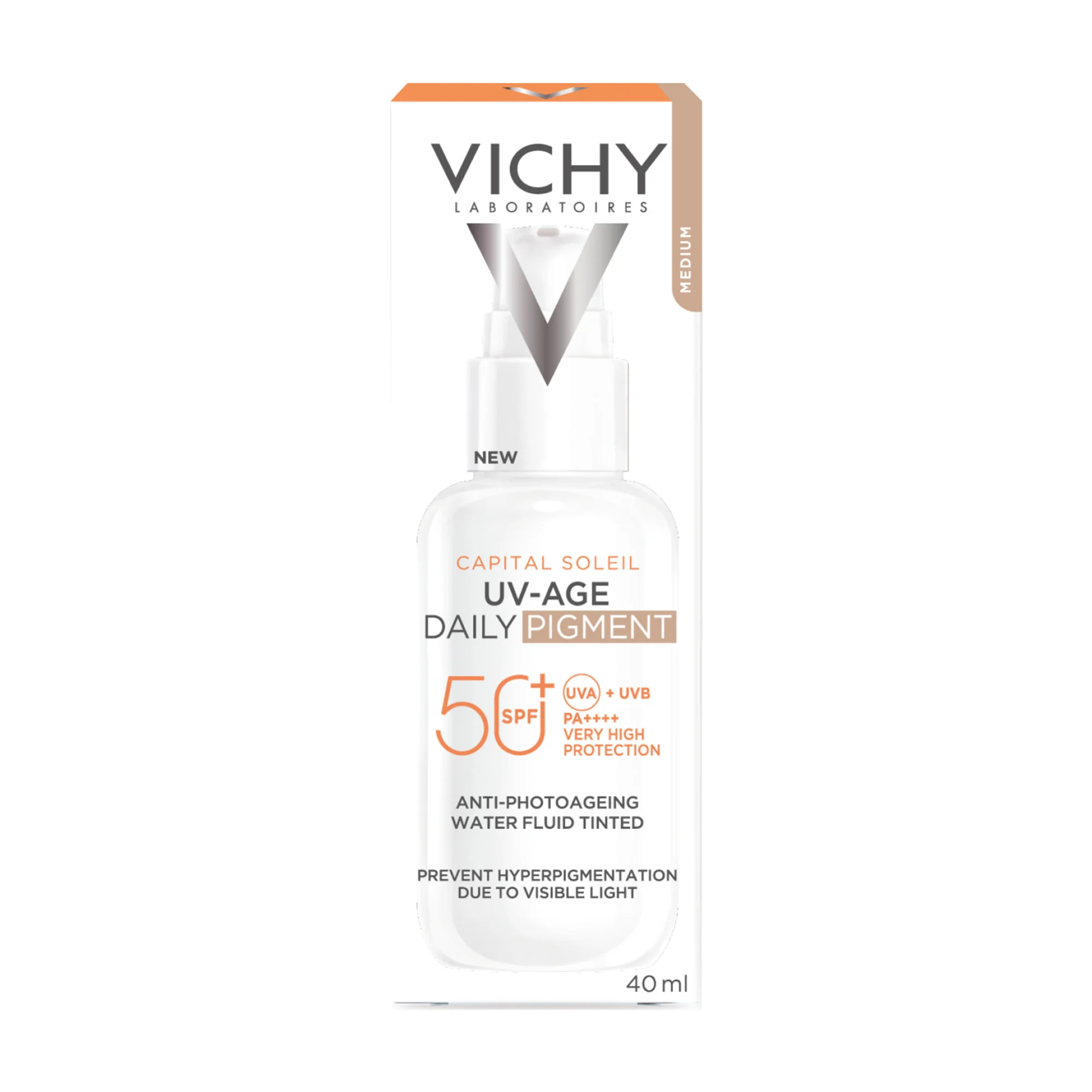 Vichy Capital Soleil Uv-Age Daily SPF 50+ 40 ml Protezione solare viso